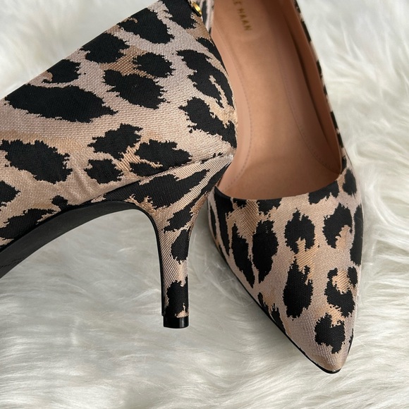 Brand new in box Cole Haan leopard print heels, size 10B - Picture 6 of 9